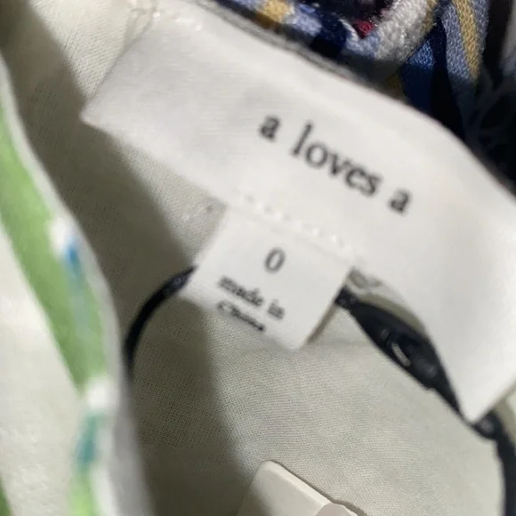 a loves a Tropical Print Off White Mini Dress - Picture 15 of 15